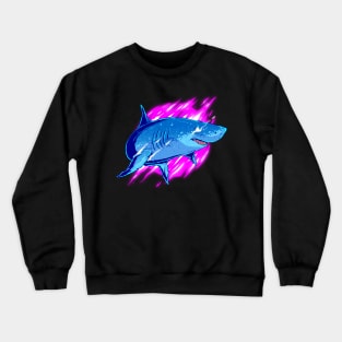 NFTee Great White Shark Crewneck Sweatshirt